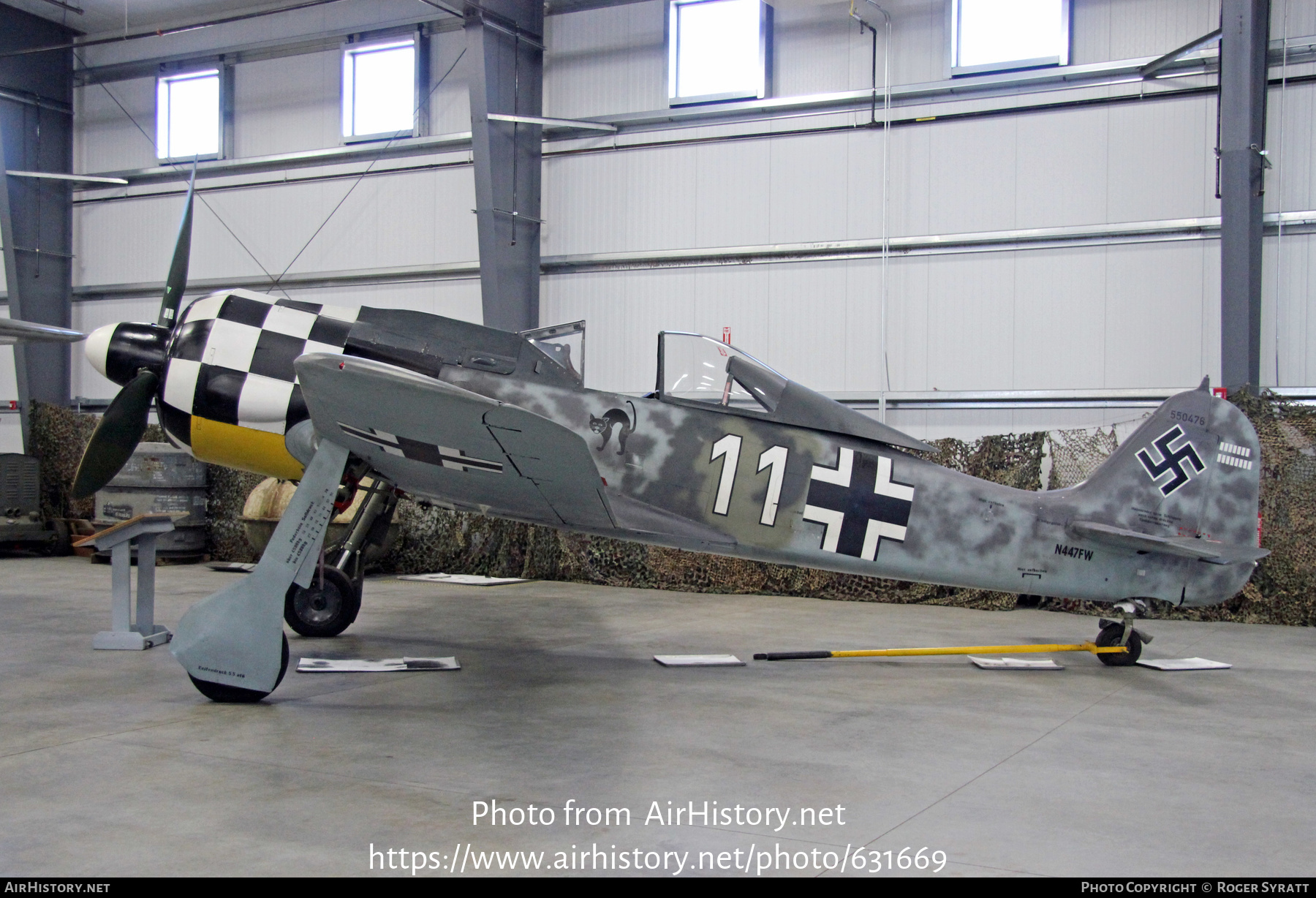 Aircraft Photo of N447FW | Flug Werk FW-190A-8/N | Germany - Air Force | AirHistory.net #631669