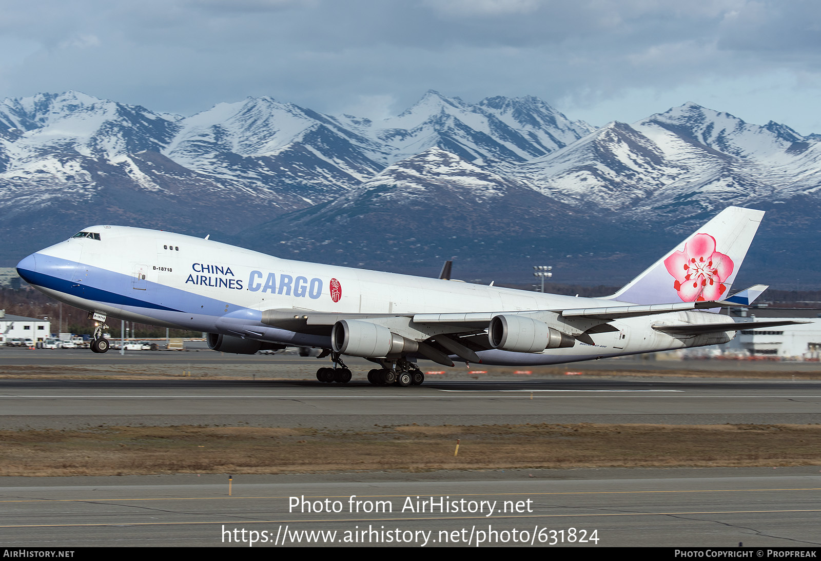 Aircraft Photo of B-18718 | Boeing 747-409F/SCD | China Airlines Cargo | AirHistory.net #631824