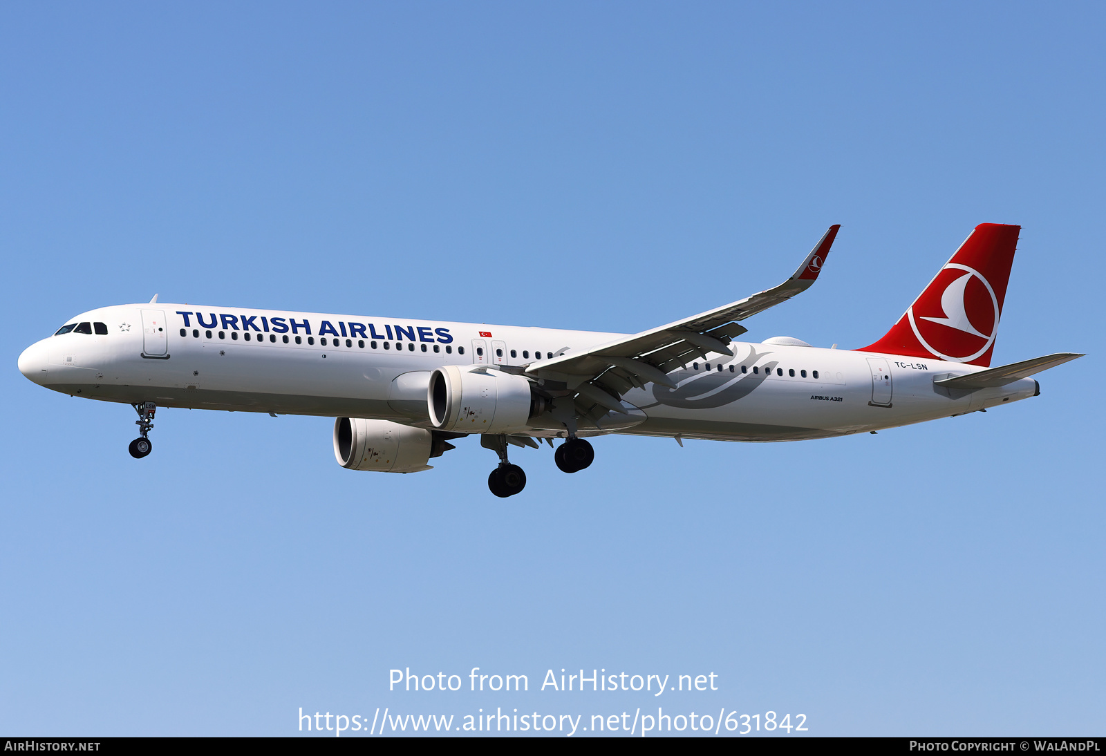 Aircraft Photo of TC-LSN | Airbus A321-271NX | Turkish Airlines | AirHistory.net #631842