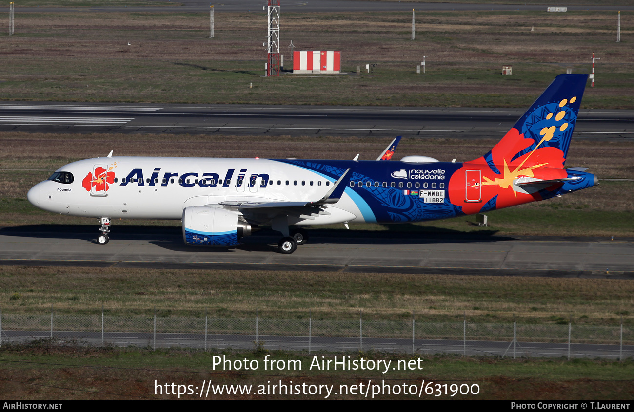 Aircraft Photo of F-WWBE | Airbus A320-271N | Aircalin - Air Calédonie International | AirHistory.net #631900