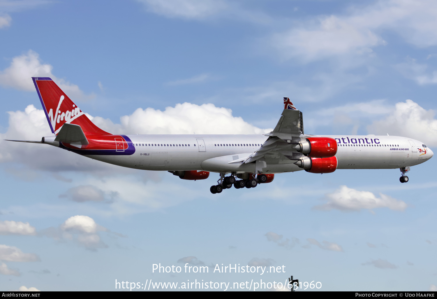 Aircraft Photo of G-VBLU | Airbus A340-642 | Virgin Atlantic Airways | AirHistory.net #631960