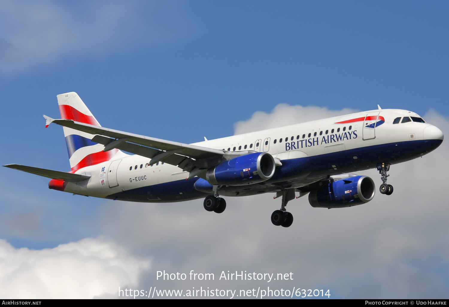 Aircraft Photo of G-EUUC | Airbus A320-232 | British Airways | AirHistory.net #632014