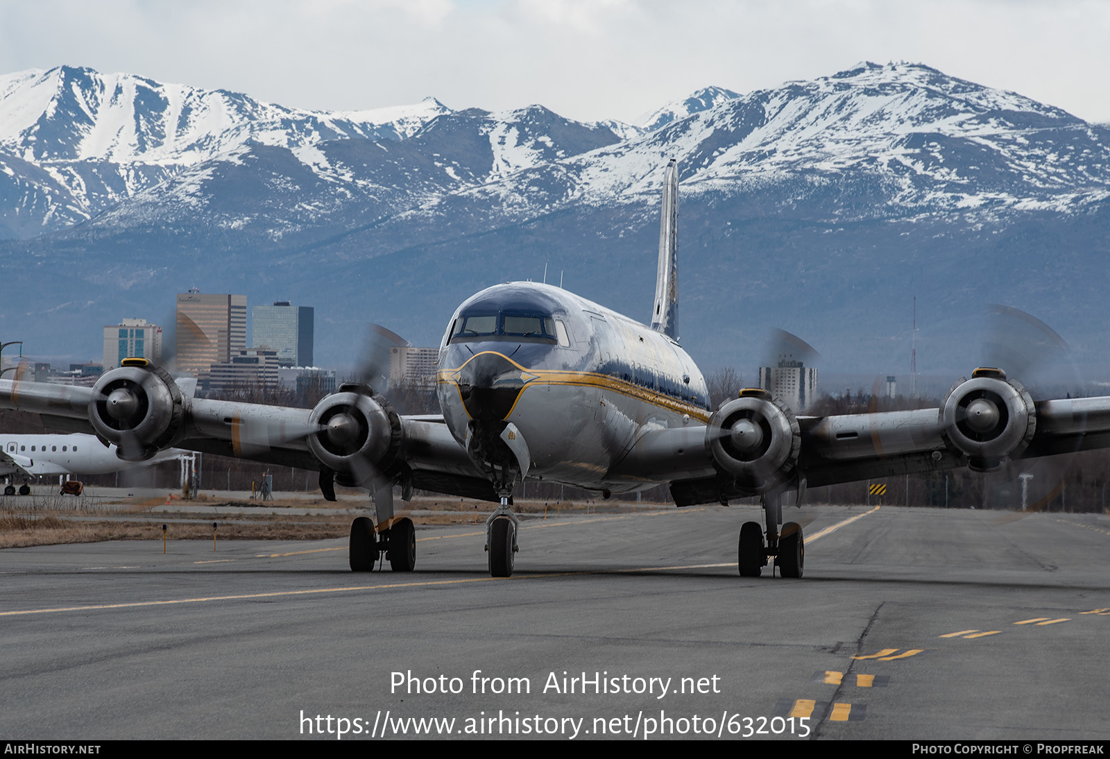 Aircraft Photo of N451CE | Douglas C-118B Liftmaster | Everts Air Cargo | AirHistory.net #632015