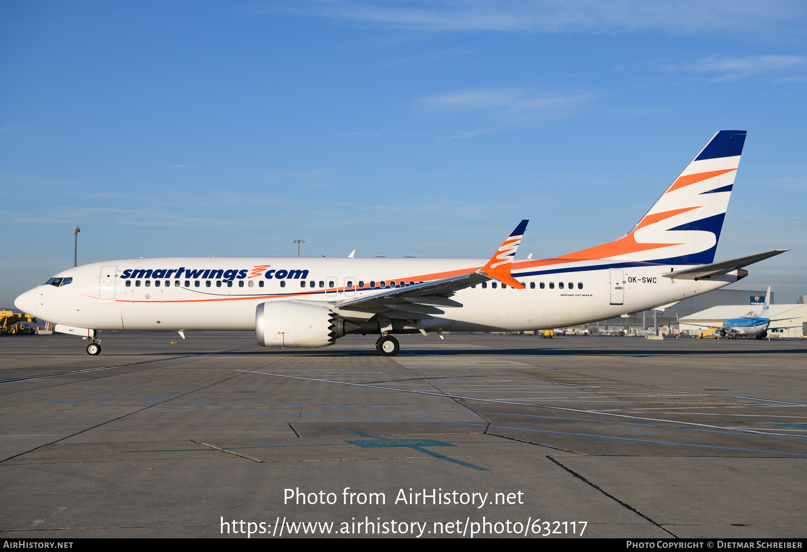 Aircraft Photo of OK-SWC | Boeing 737-8 Max 8 | Smartwings | AirHistory.net #632117