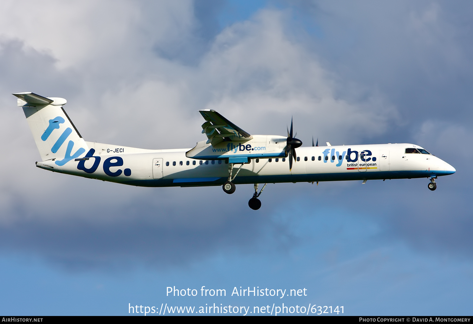 Aircraft Photo of G-JECI | Bombardier DHC-8-402 Dash 8 | Flybe - British European | AirHistory.net #632141