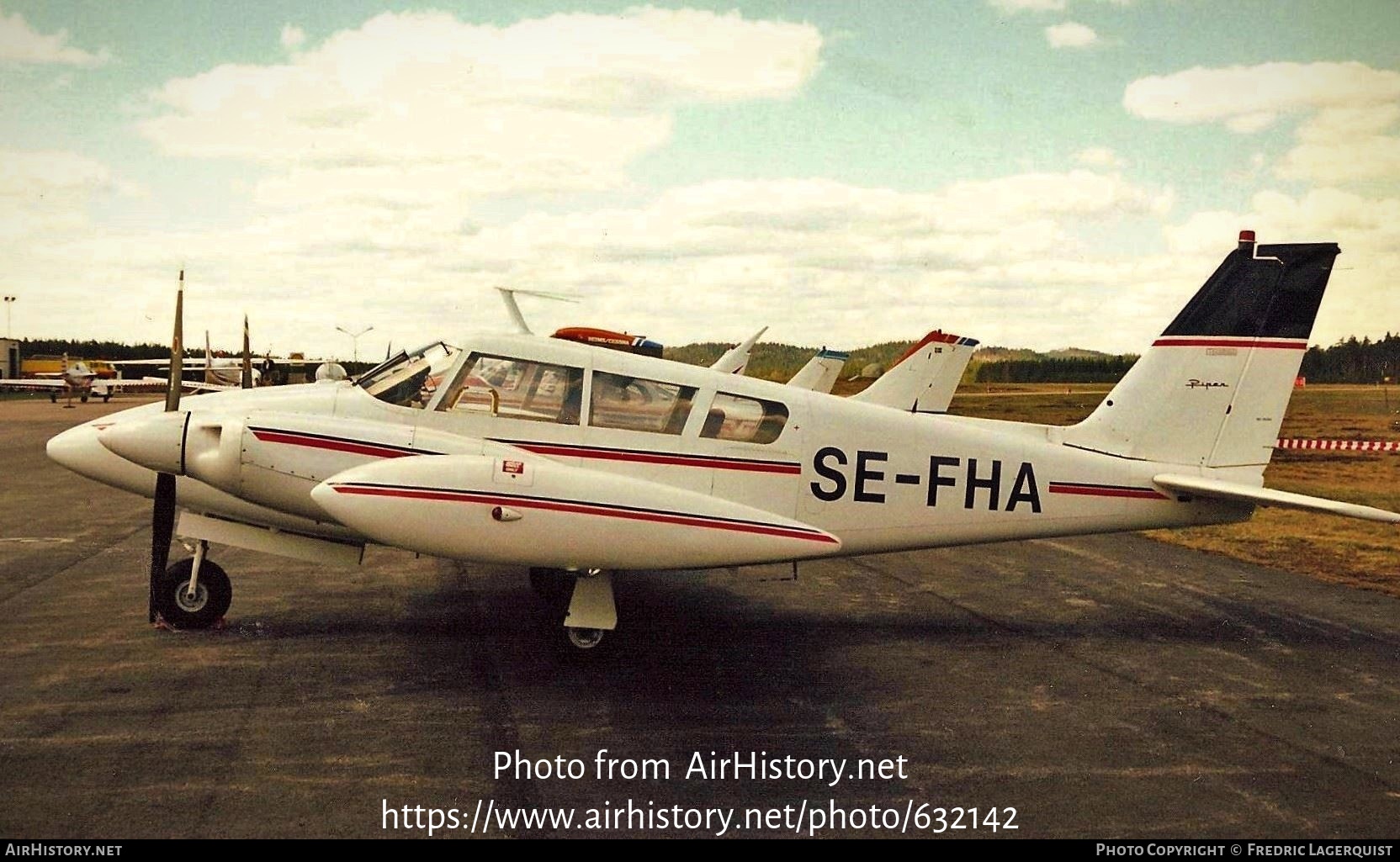 Aircraft Photo of SE-FHA | Piper PA-30-160 Twin Comanche C | AirHistory.net #632142