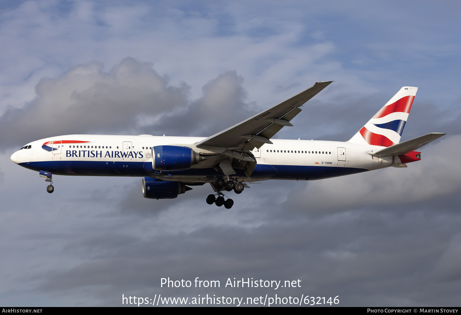 Aircraft Photo of G-YMMK | Boeing 777-236/ER | British Airways | AirHistory.net #632146