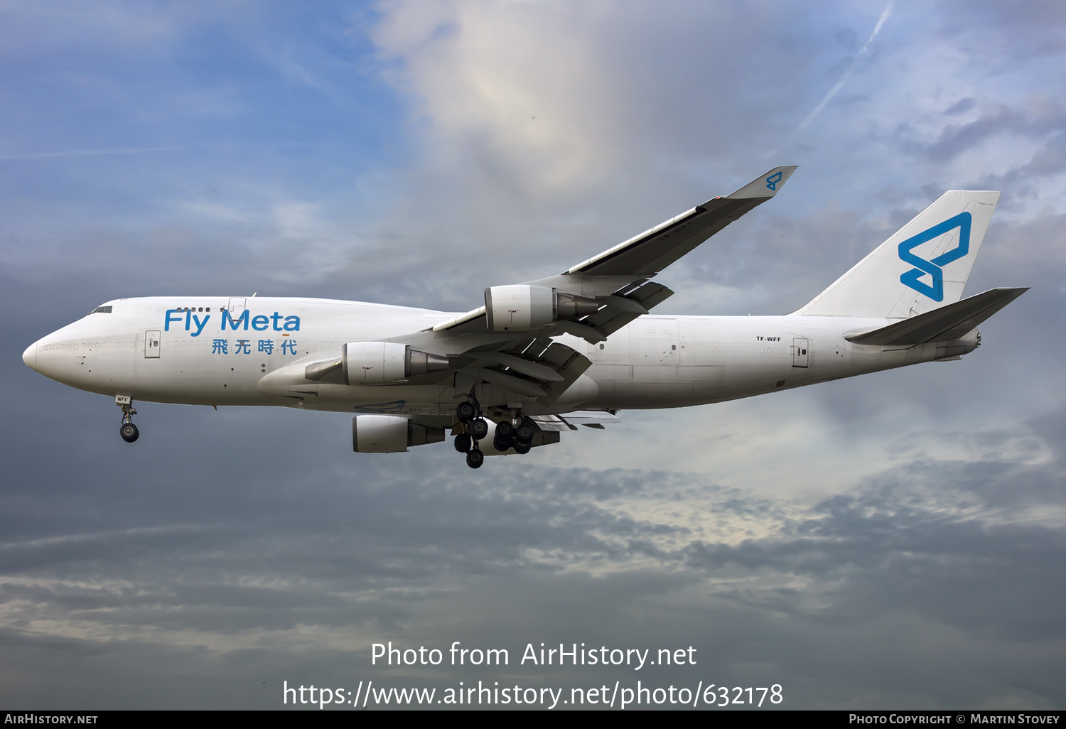 Aircraft Photo of TF-WFF | Boeing 747-446(BCF) | Fly Meta | AirHistory.net #632178