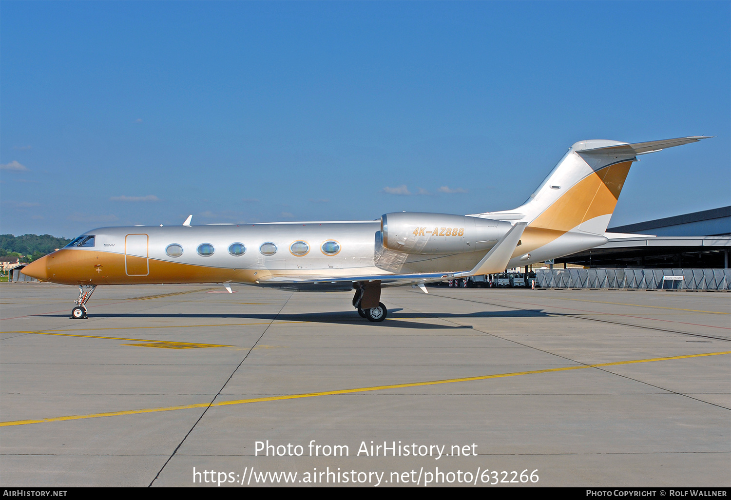 Aircraft Photo of 4K-AZ888 | Gulfstream Aerospace G-IV-X Gulfstream G450 | Silk Way Business Aviation | AirHistory.net #632266