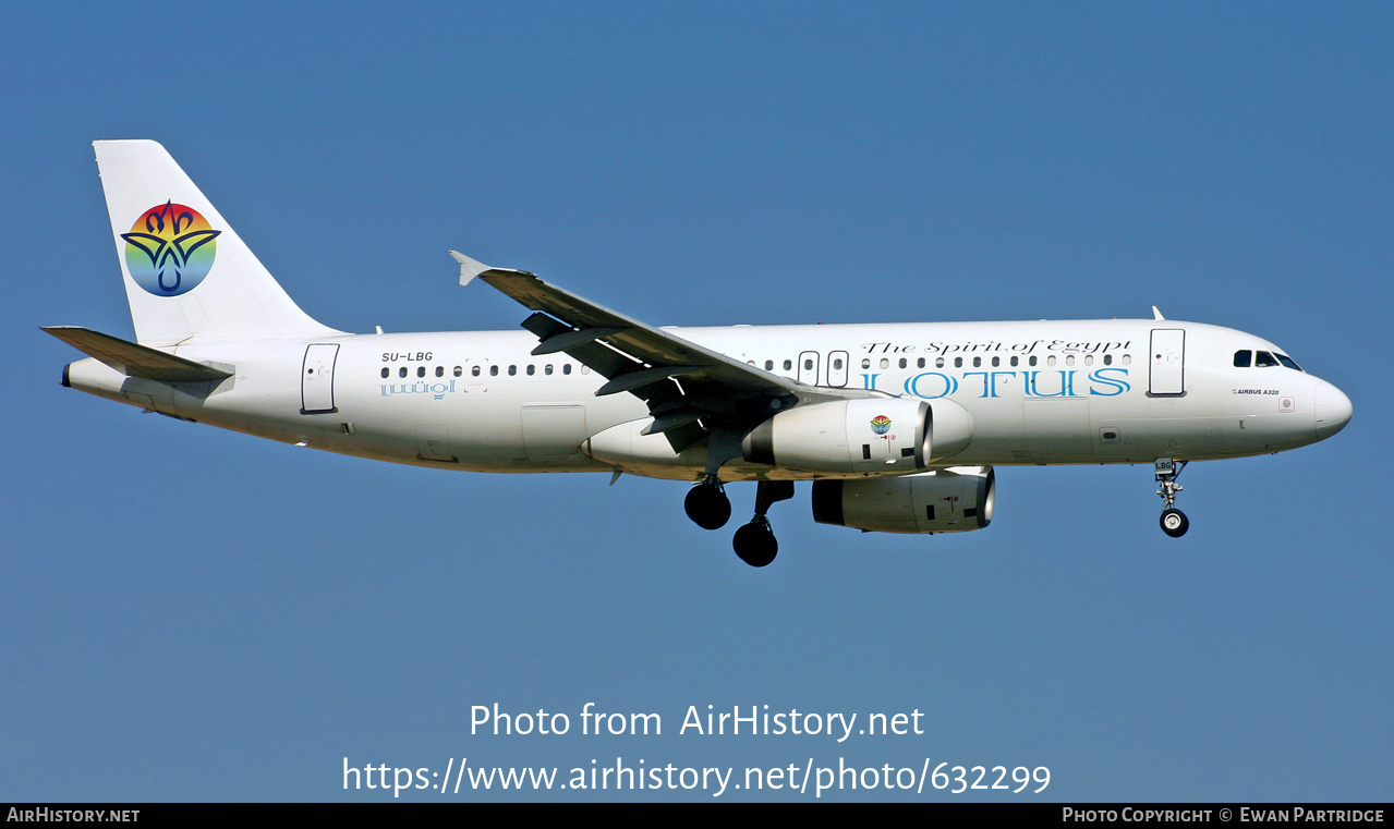 Aircraft Photo of SU-LBG | Airbus A320-233 | Lotus Air | AirHistory.net #632299