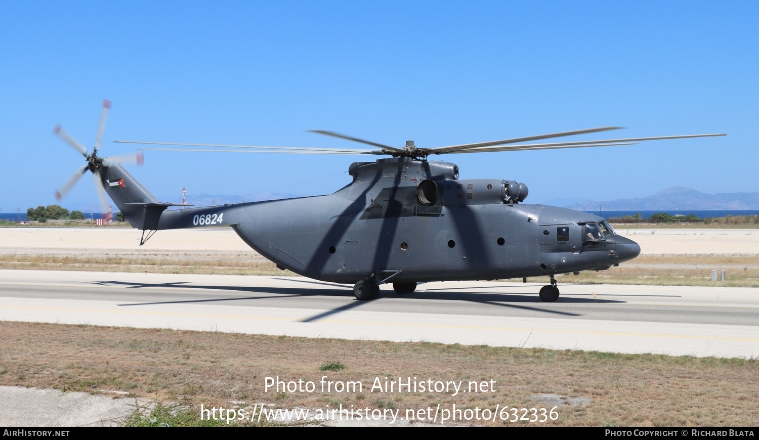 Aircraft Photo of 06824 | Mil Mi-26TZ | Jordan - Air Force | AirHistory ...