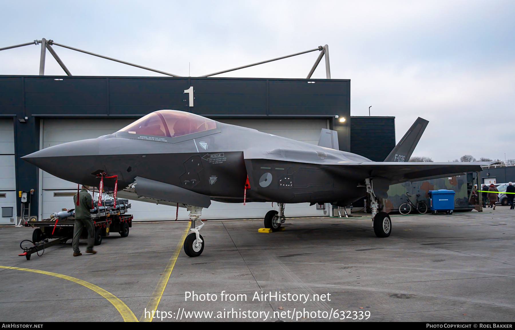 Aircraft Photo of F-036 | Lockheed Martin F-35A Lightning II | Netherlands - Air Force | AirHistory.net #632339