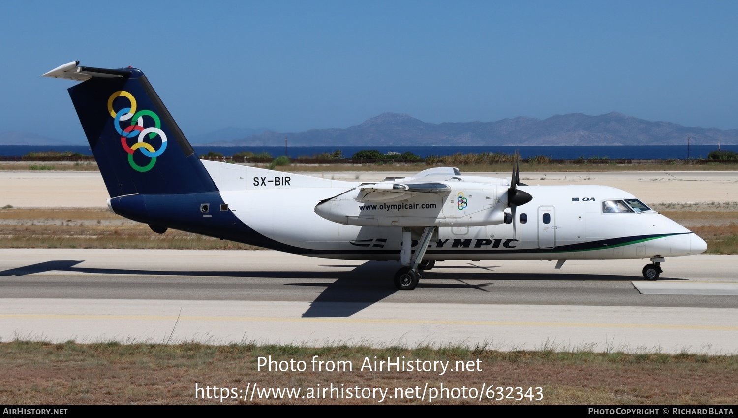 Aircraft Photo of SX-BIR | De Havilland Canada DHC-8-102A Dash 8 | Olympic | AirHistory.net #632343