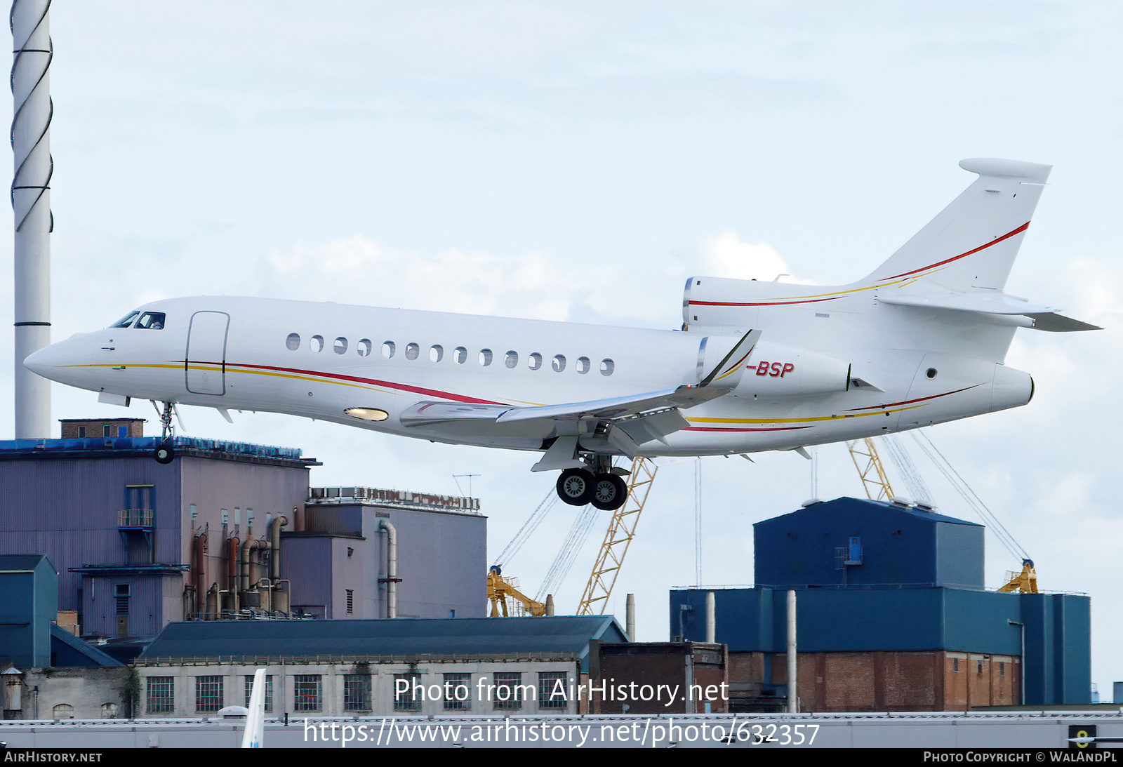 Aircraft Photo of VQ-BSP | Dassault Falcon 7X | AirHistory.net #632357