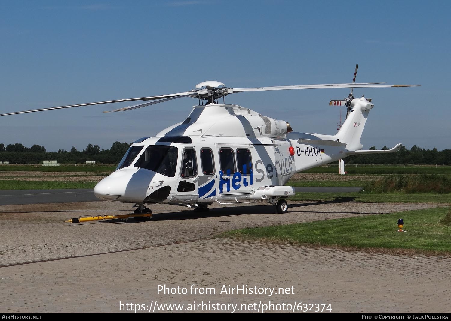 Aircraft Photo of D-HHXH | AgustaWestland AW-139 | Heli Service | AirHistory.net #632374