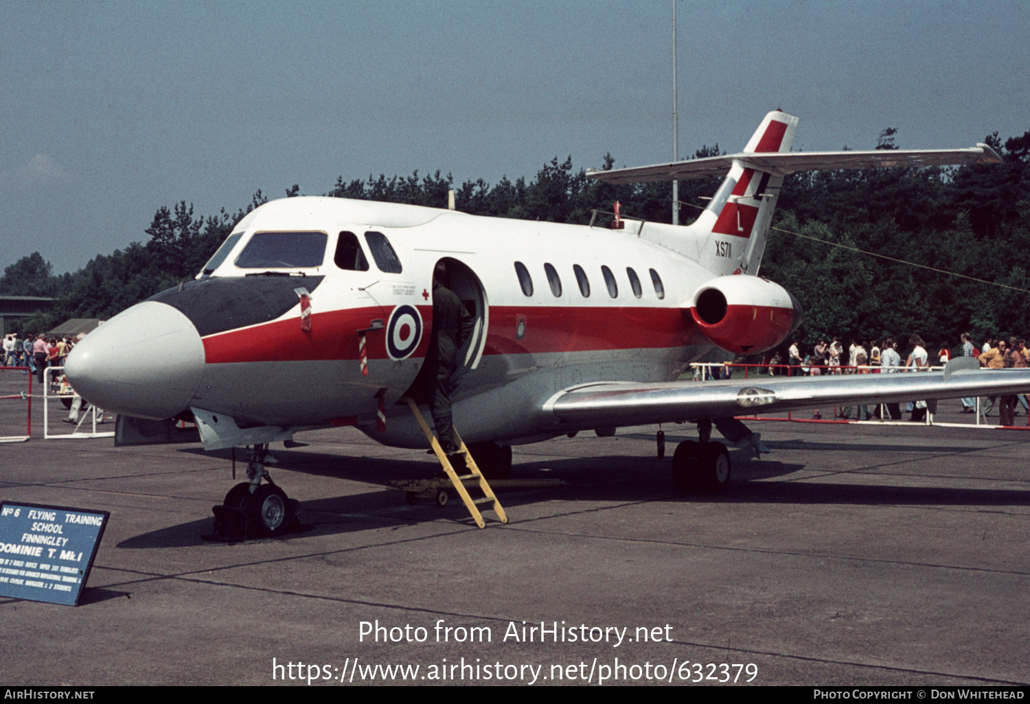 Aircraft Photo of XS711 | Hawker Siddeley HS-125-2 Dominie T1 | UK - Air Force | AirHistory.net #632379