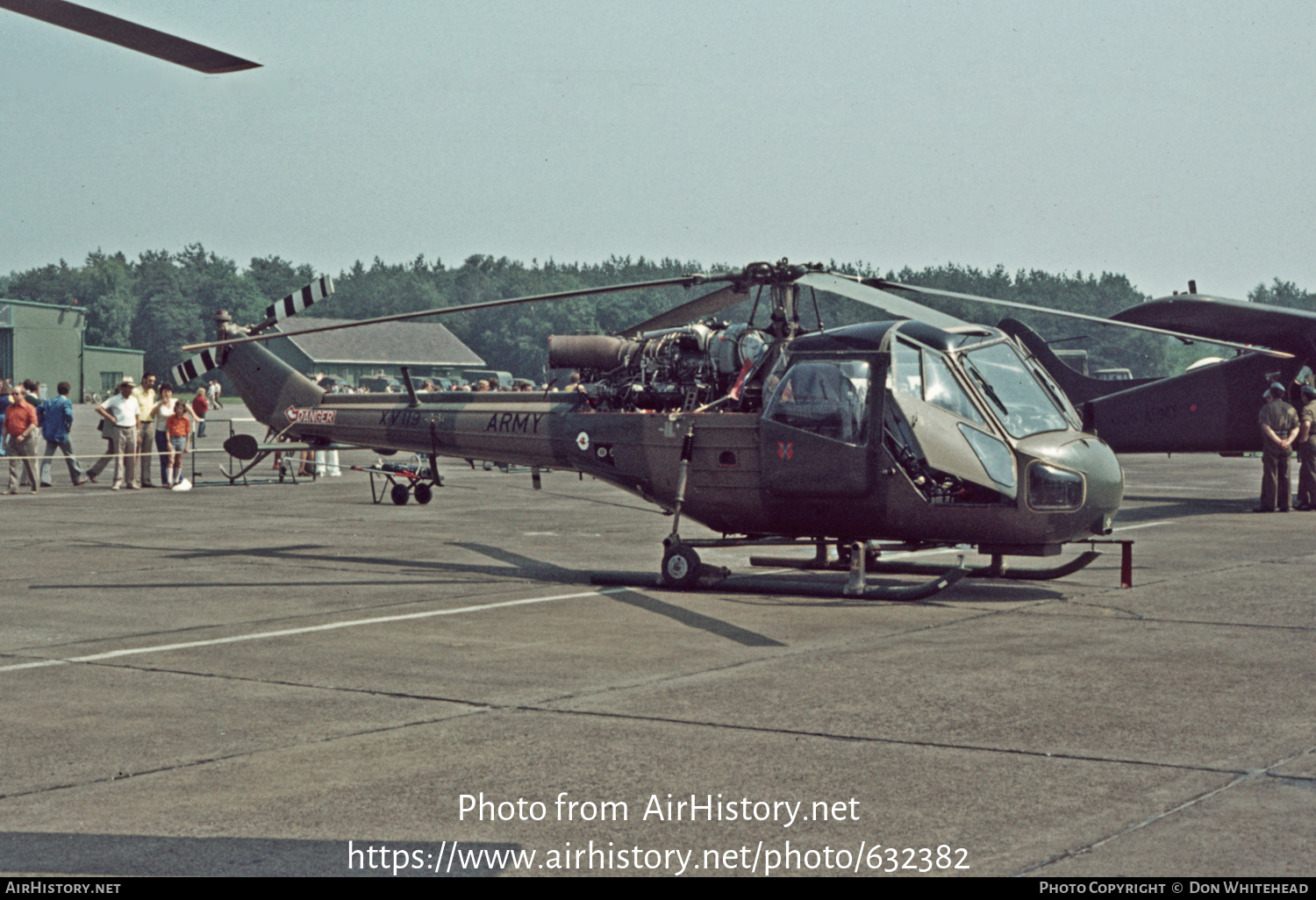 Aircraft Photo of XV119 | Westland Scout AH1 (P-531-2) | UK - Army | AirHistory.net #632382