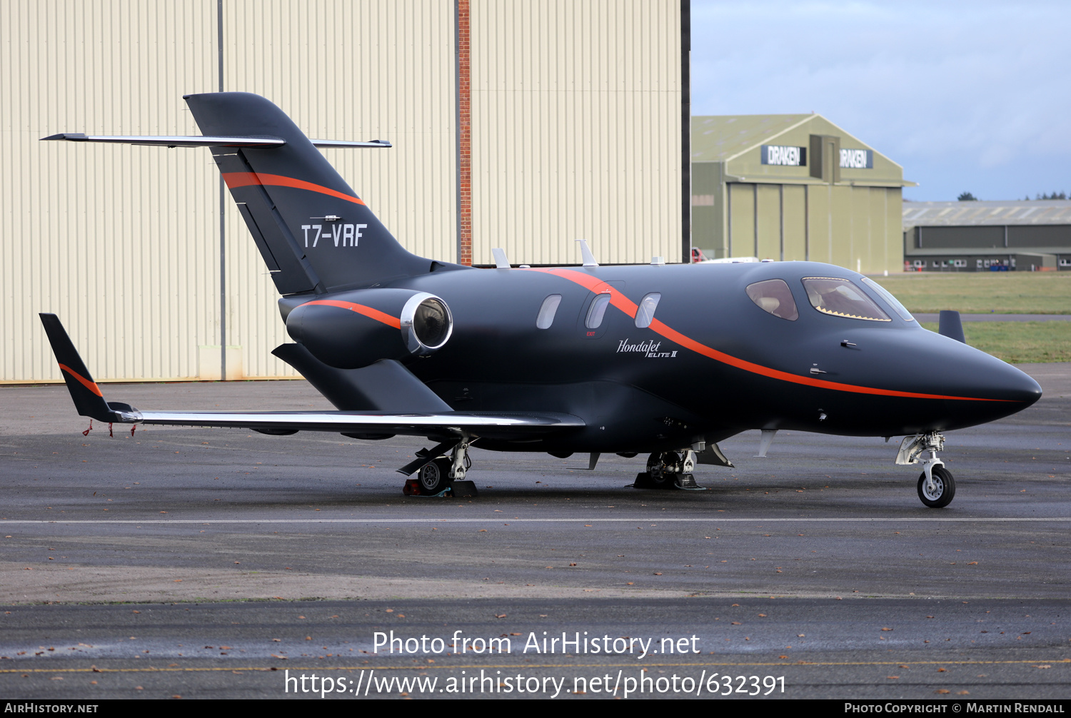 Aircraft Photo of T7-VRF | Honda HA-420 HondaJet Elite II | AirHistory.net #632391