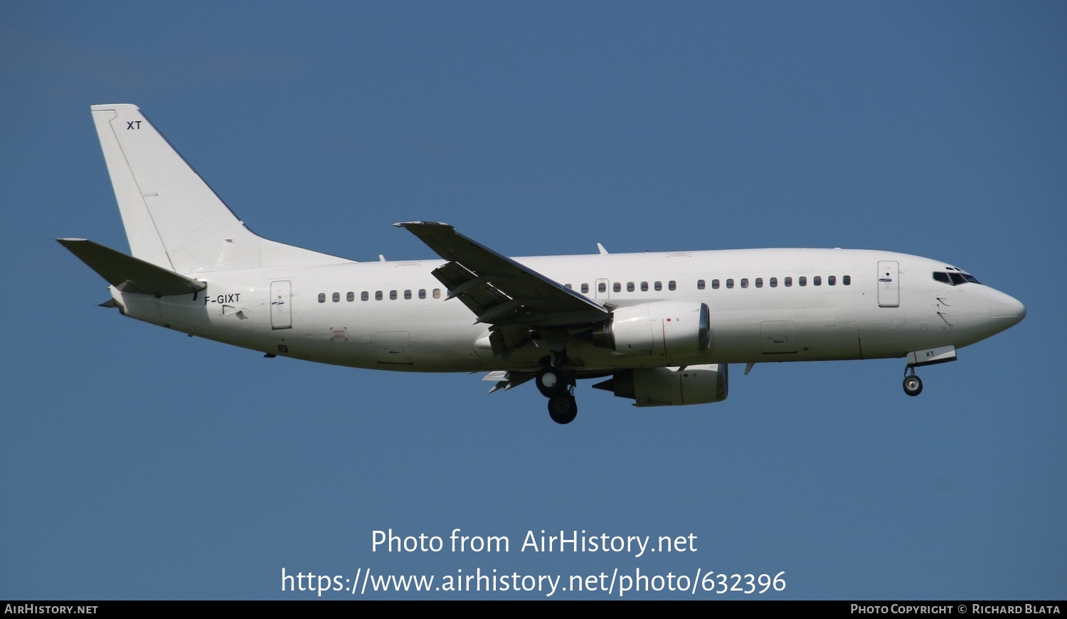 Aircraft Photo of F-GIXT | Boeing 737-39M(QC) | AirHistory.net #632396