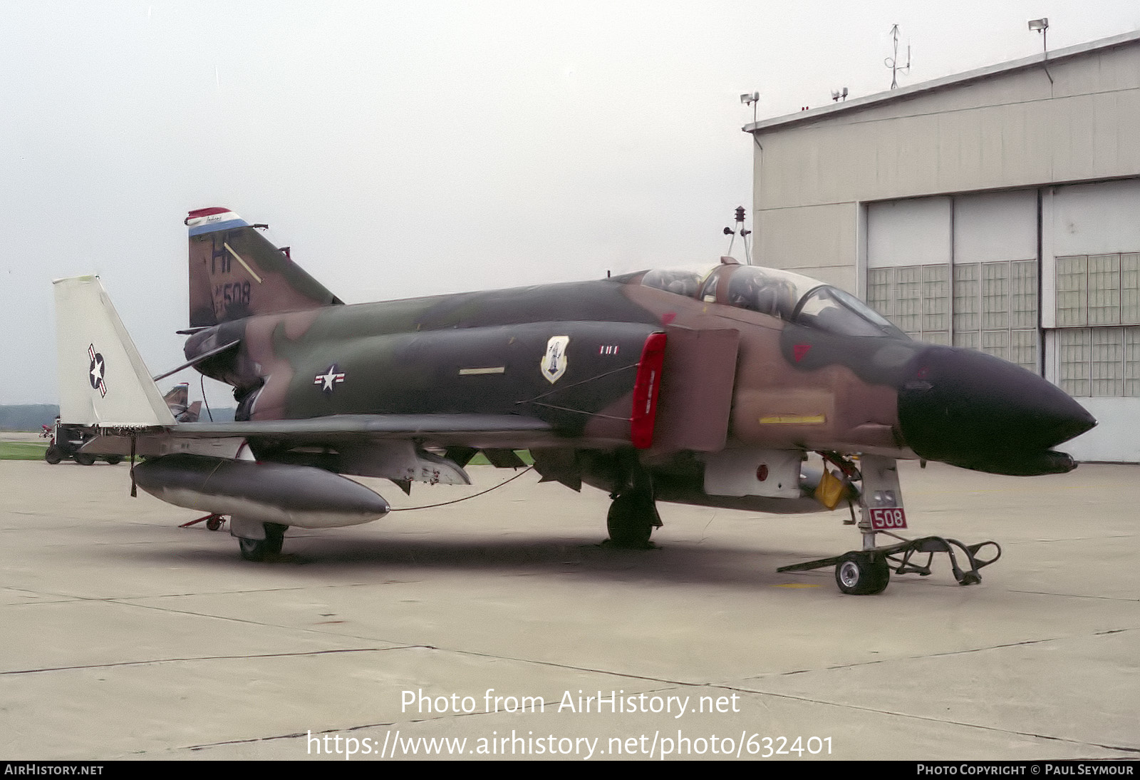 Aircraft Photo of 63-7508 / AF63-508 | McDonnell F-4C Phantom II | USA - Air Force | AirHistory.net #632401