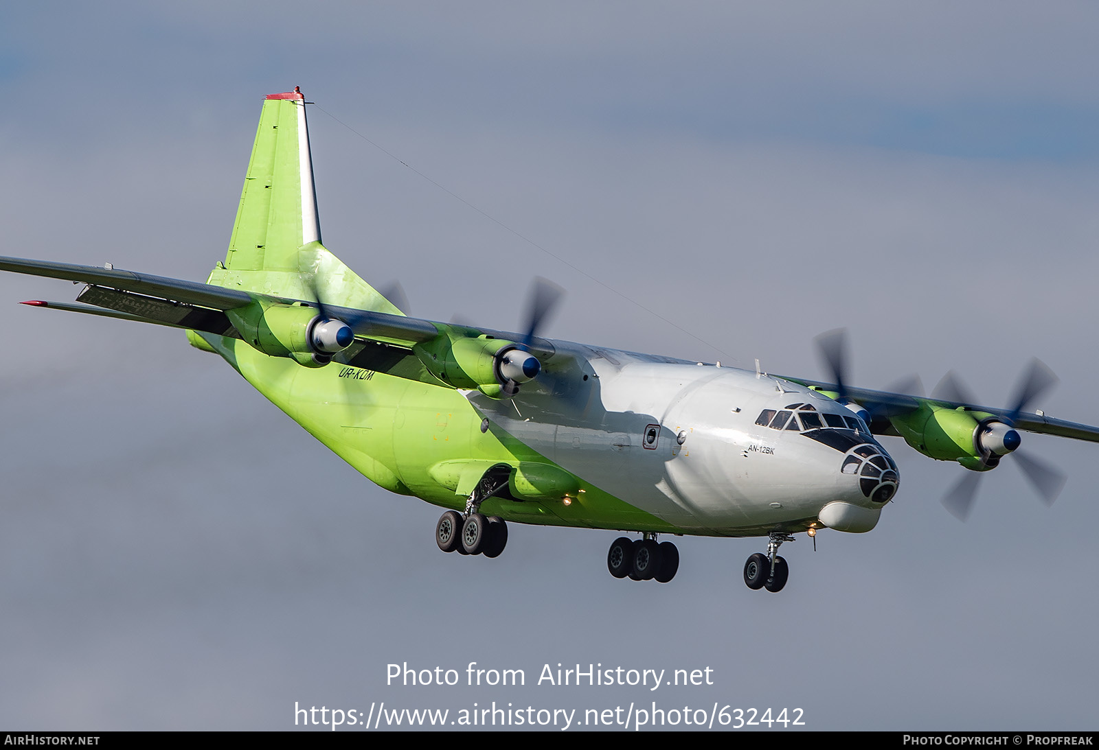 Aircraft Photo of UR-KDM | Antonov An-12BK | AirHistory.net #632442