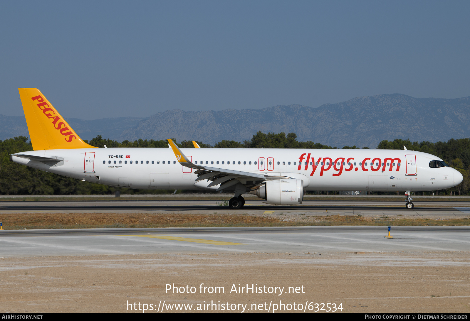 Aircraft Photo of TC-RBD | Airbus A321-251NX | Pegasus Airlines | AirHistory.net #632534