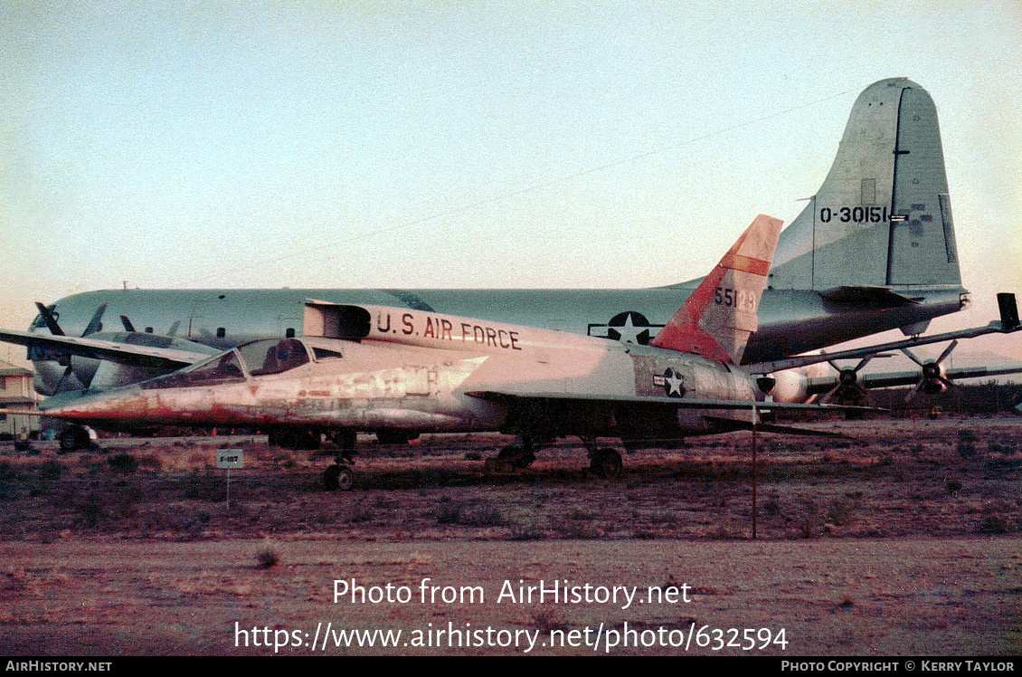 Aircraft Photo of 55-5120 / 55120 | North American F-107A | USA - Air Force | AirHistory.net #632594