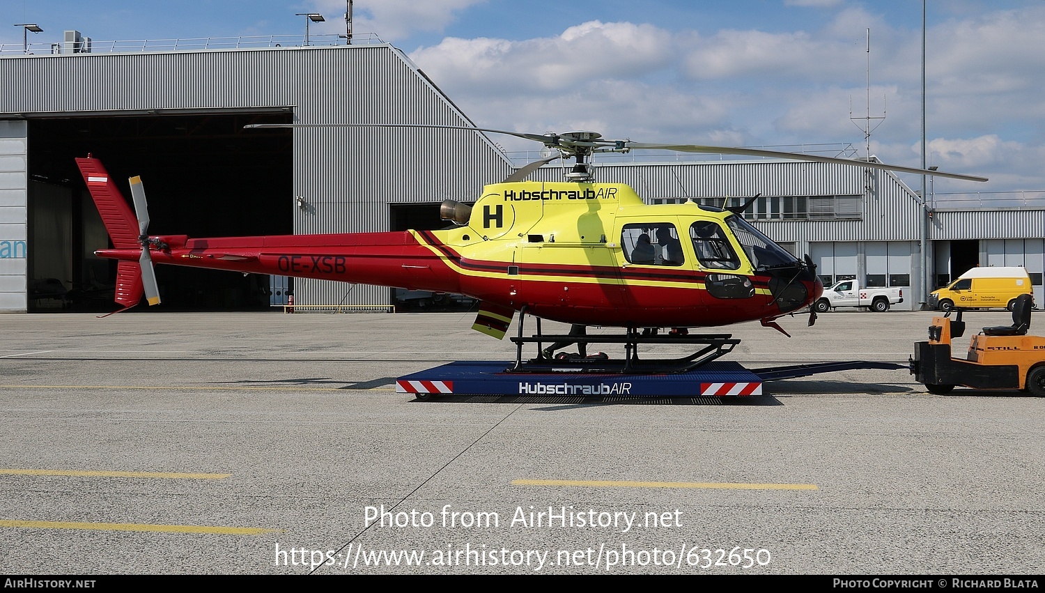 Aircraft Photo of OE-XSB | Aerospatiale AS-350B-2 Ecureuil | HubschraubAIR | AirHistory.net #632650