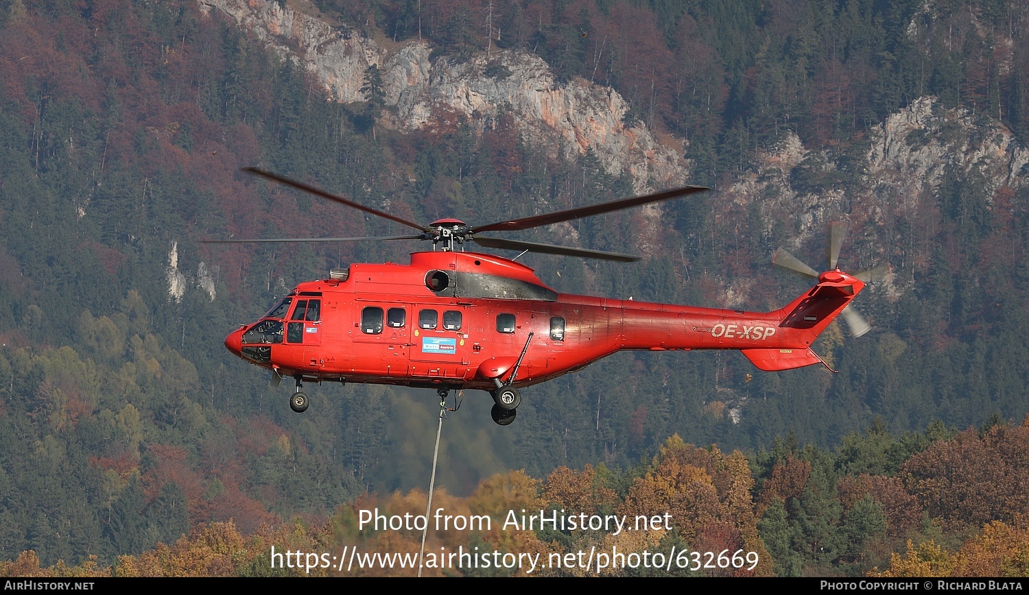 Aircraft Photo of OE-XSP | Aerospatiale AS-332L1 Super Puma | Heli Austria | AirHistory.net #632669