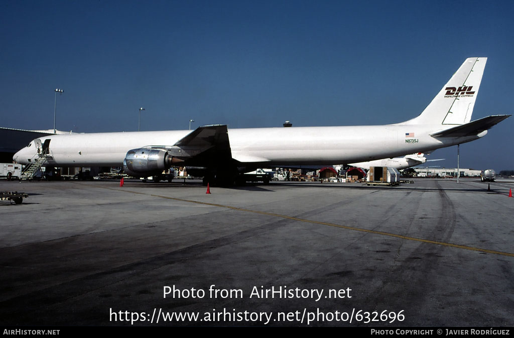 Aircraft Photo of N873SJ | McDonnell Douglas DC-8-73(F) | DHL Worldwide Express | AirHistory.net #632696