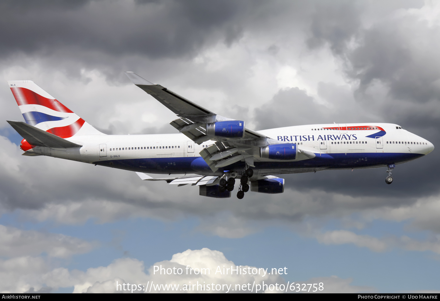 Aircraft Photo of G-BNLS | Boeing 747-436 | British Airways | AirHistory.net #632758