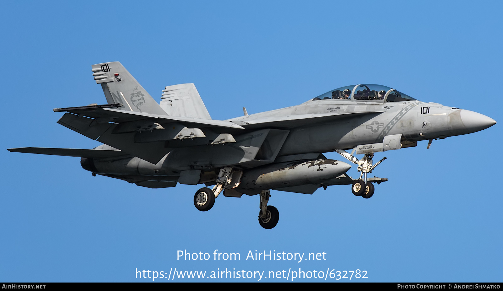 Aircraft Photo of 166797 | Boeing F/A-18F Super Hornet | USA - Navy | AirHistory.net #632782