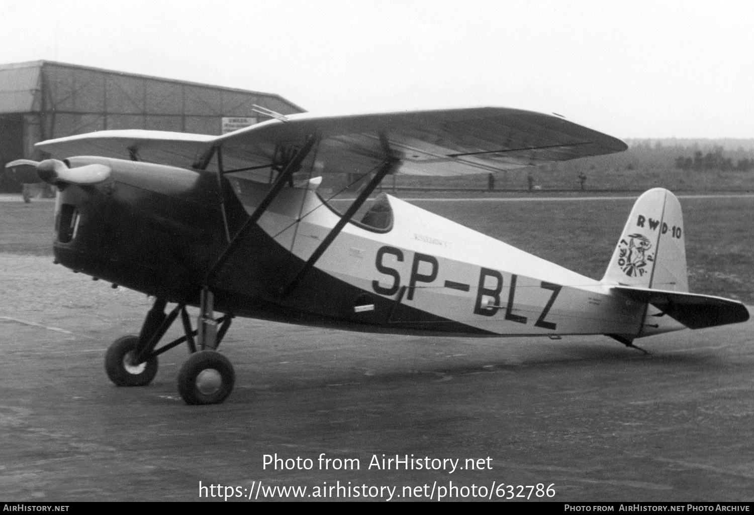 Aircraft Photo of SP-BLZ | RWD RWD-10 (replica) | LOPP - Liga Obrony Powietrznej i Przeciwgazowej | AirHistory.net #632786