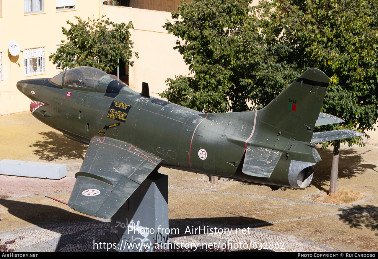 Aircraft Photo of 5455 | Fiat G-91R/3 | Portugal - Air Force | AirHistory.net #632862