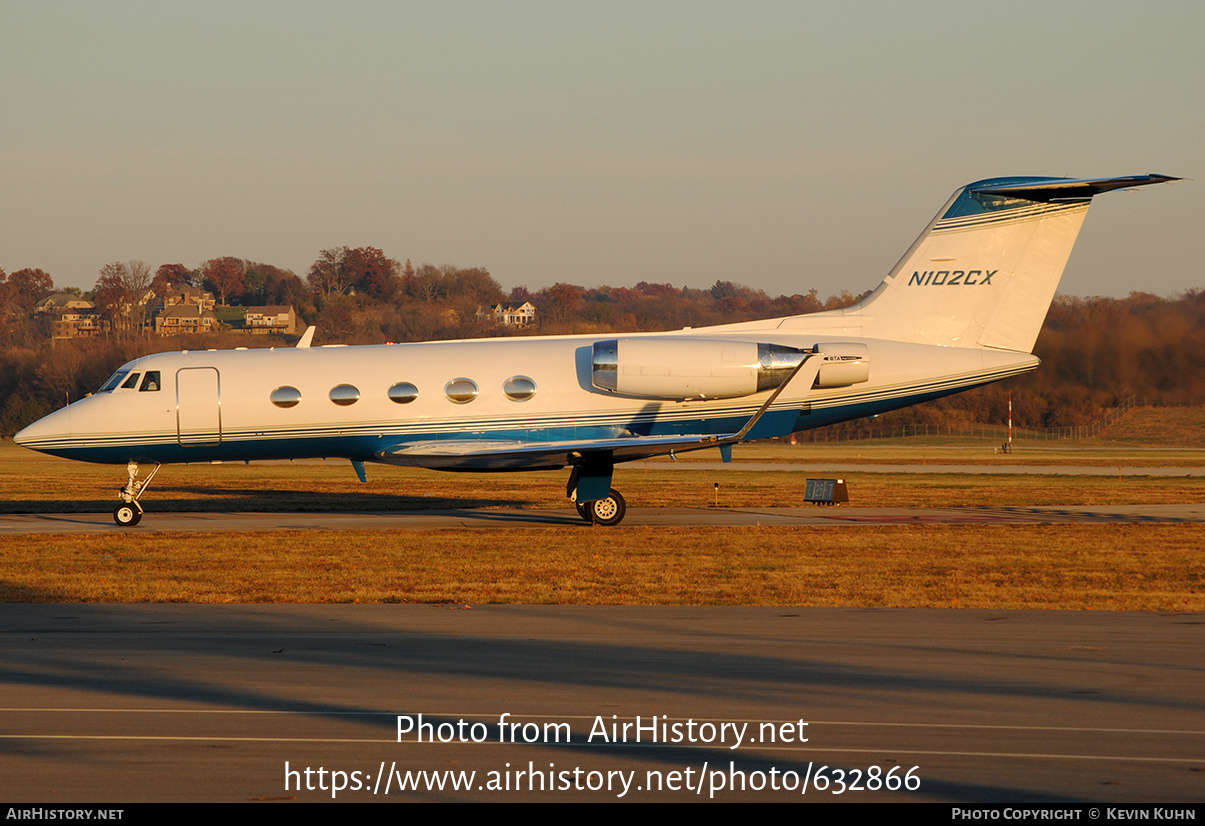 Aircraft Photo of N102CX | Grumman American G-1159B Gulfstream II-B | AirHistory.net #632866