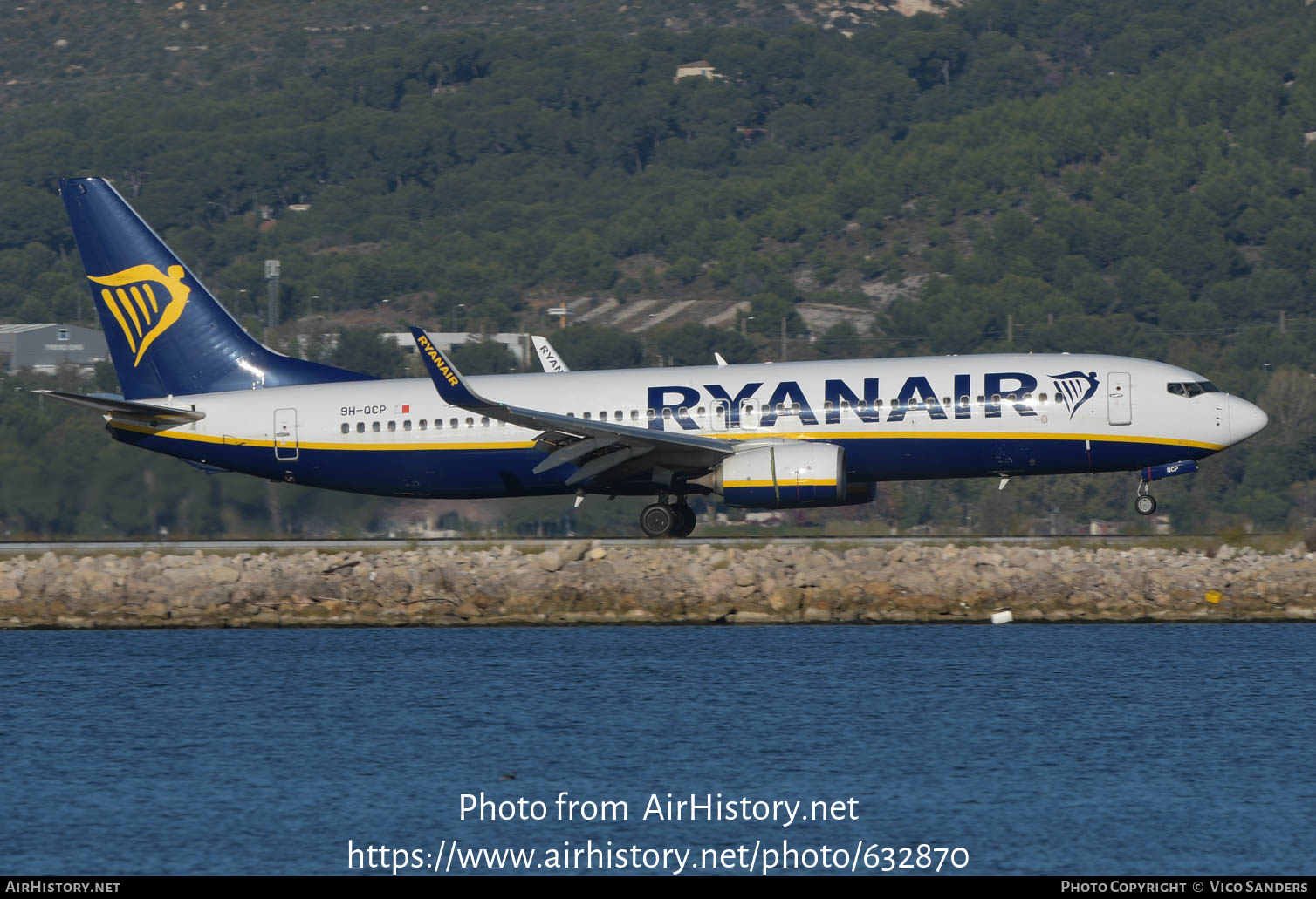 Aircraft Photo of 9H-QCP | Boeing 737-8AS | Ryanair | AirHistory.net #632870