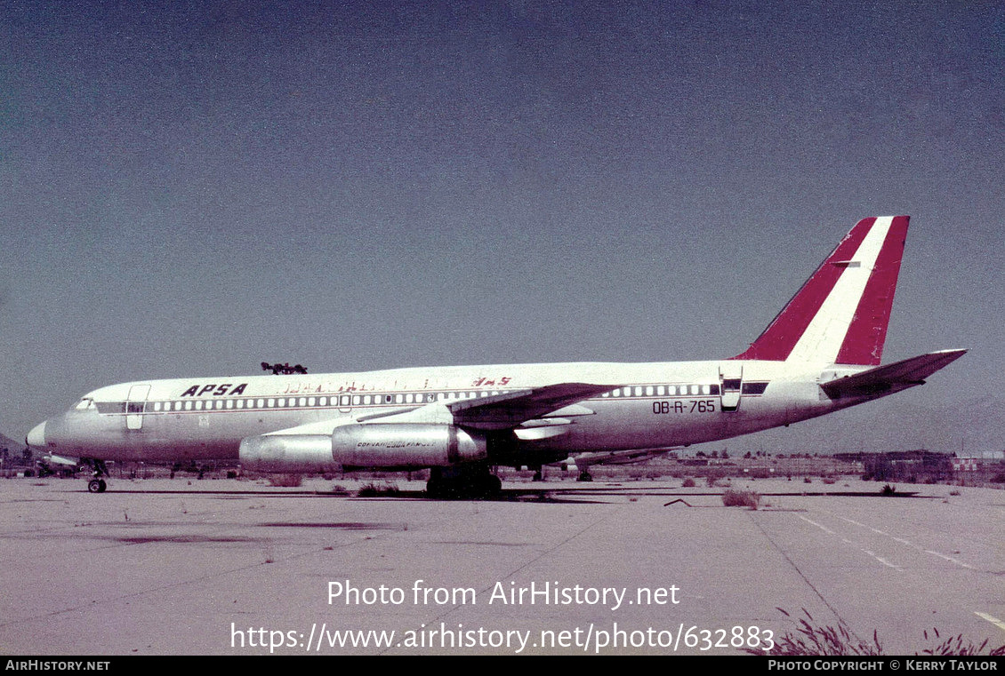 Aircraft Photo of N990AB / OB-R-765 | Convair 990A (30A-5) | APSA - Aerolineas Peruanas | AirHistory.net #632883