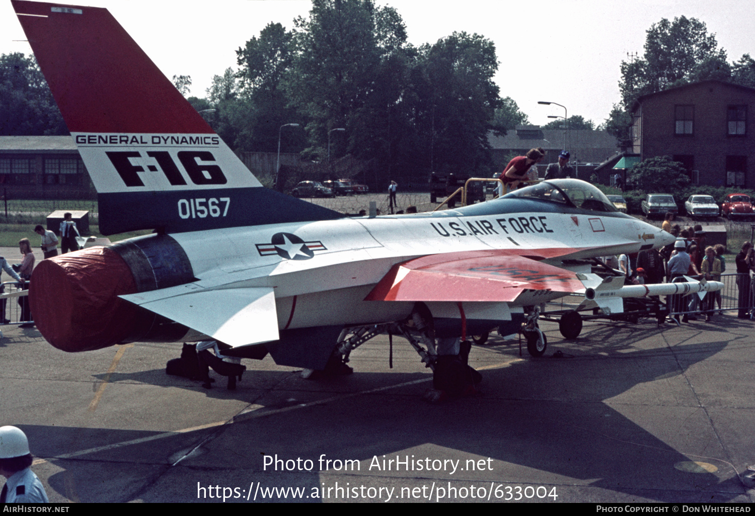 Aircraft Photo of 72-1567 / 01567 | General Dynamics YF-16 Fighting Falcon | USA - Air Force | AirHistory.net #633004