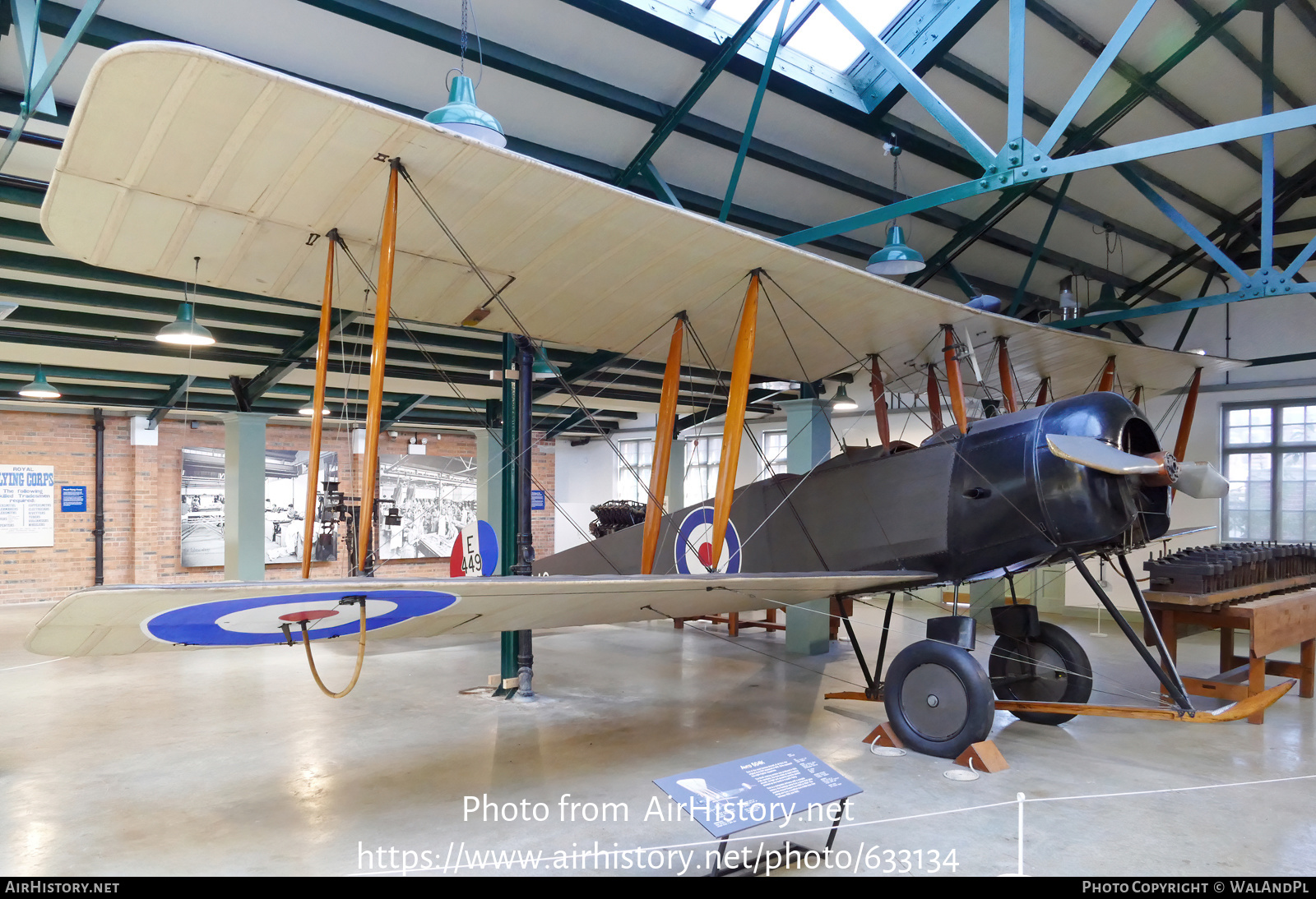 Aircraft Photo of E449 | Avro 504K | UK - Air Force | AirHistory.net ...