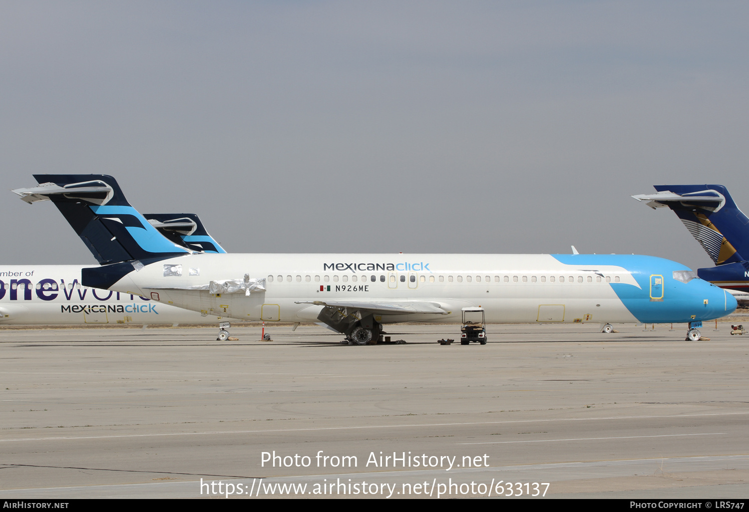 Aircraft Photo of N926ME | Boeing 717-2BL | MexicanaClick | AirHistory.net #633137