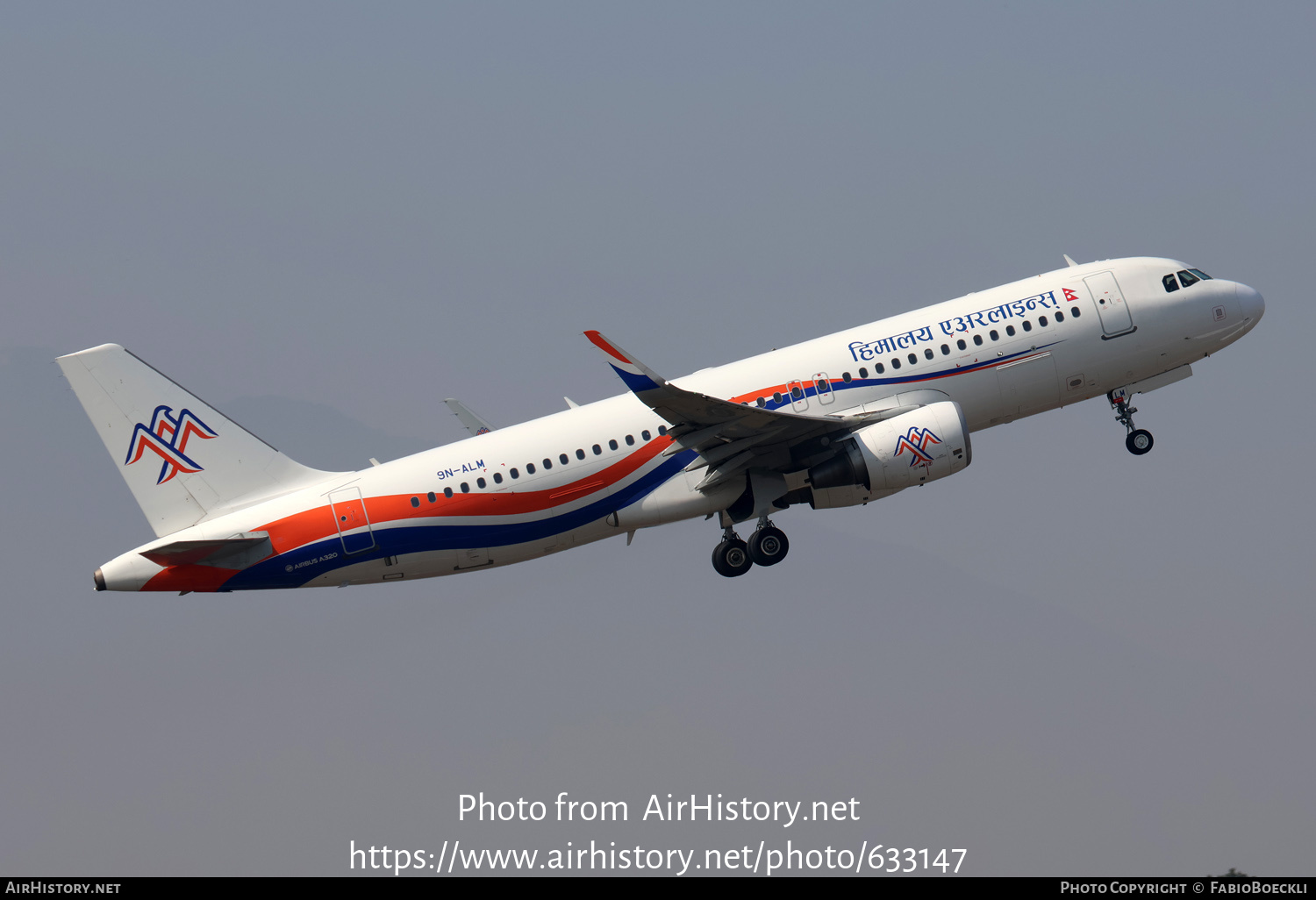 Aircraft Photo of 9N-ALM | Airbus A320-214 | Himalaya Airlines | AirHistory.net #633147