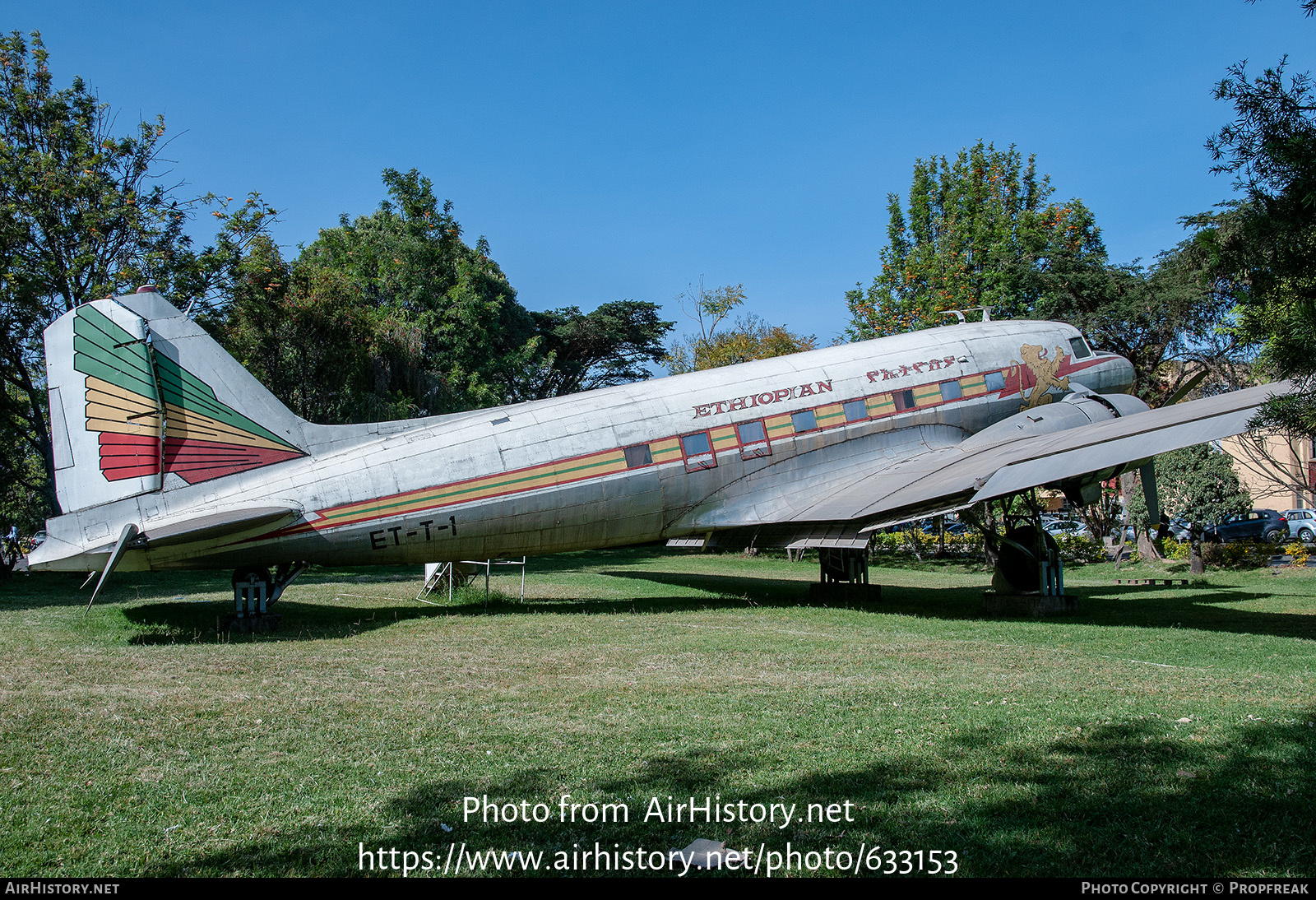 Aircraft Photo of ET-T-1 / ET-AIA | Douglas C-47A Dakota Mk.3 | Ethiopian Airlines | AirHistory.net #633153