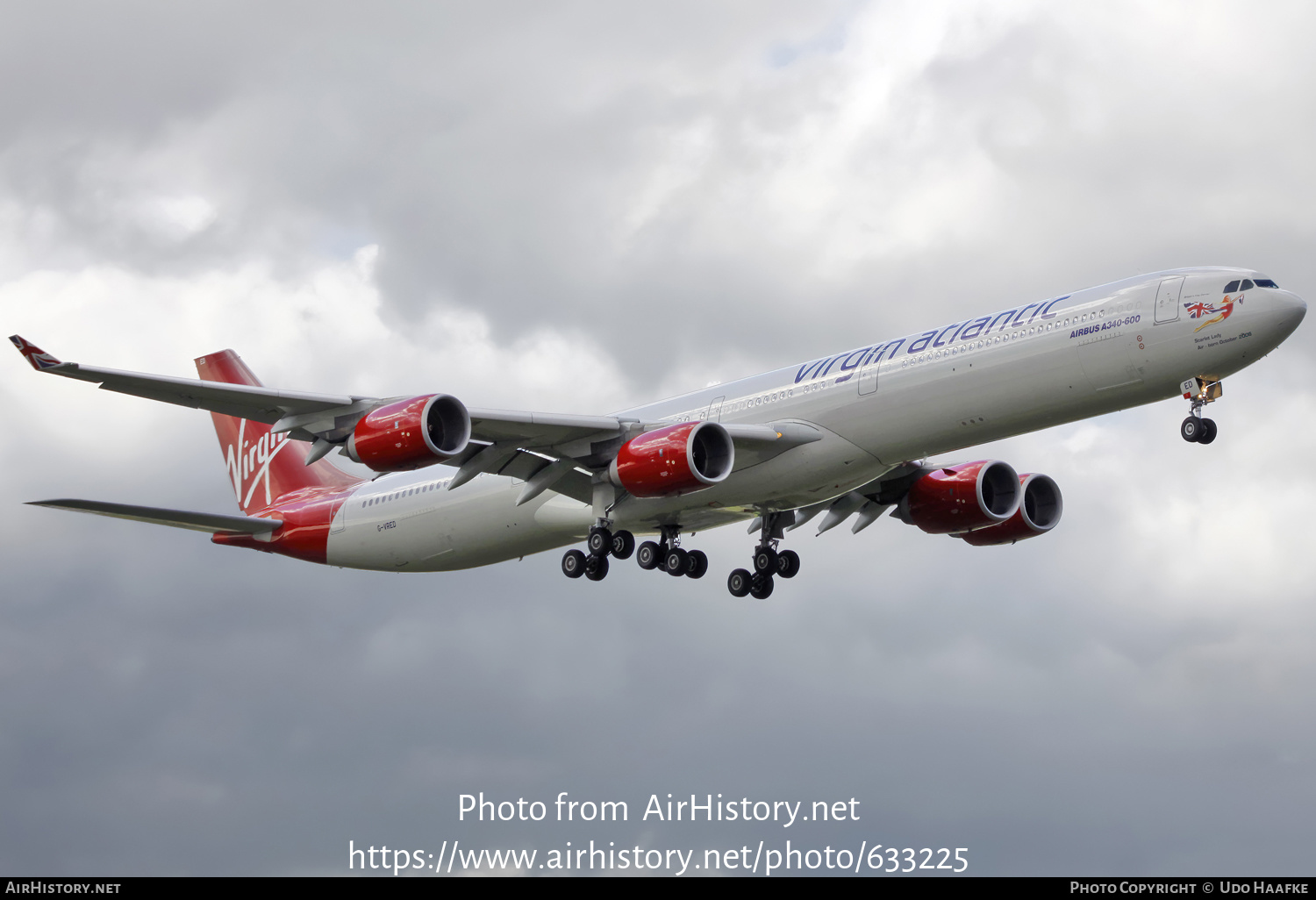 Aircraft Photo of G-VRED | Airbus A340-642 | Virgin Atlantic Airways | AirHistory.net #633225