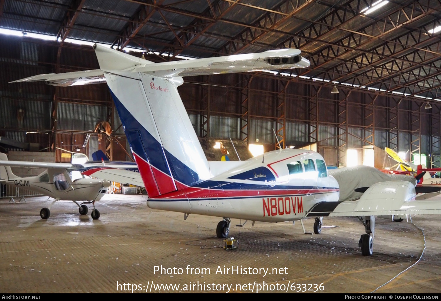 Aircraft Photo of N800VM | Beech 76 Duchess | AirHistory.net #633236