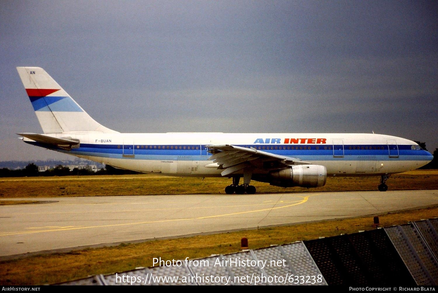 Aircraft Photo of F-BUAN | Airbus A300B2-1C | Air Inter | AirHistory.net #633238