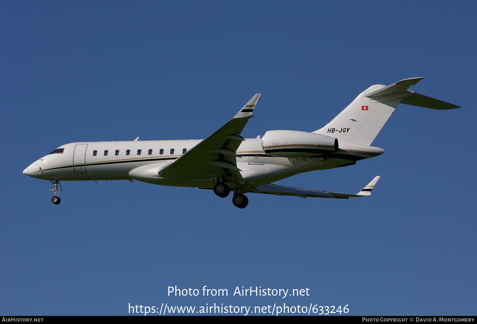 Aircraft Photo of HB-JGY | Bombardier Global Express XRS (BD-700-1A10) | AirHistory.net #633246