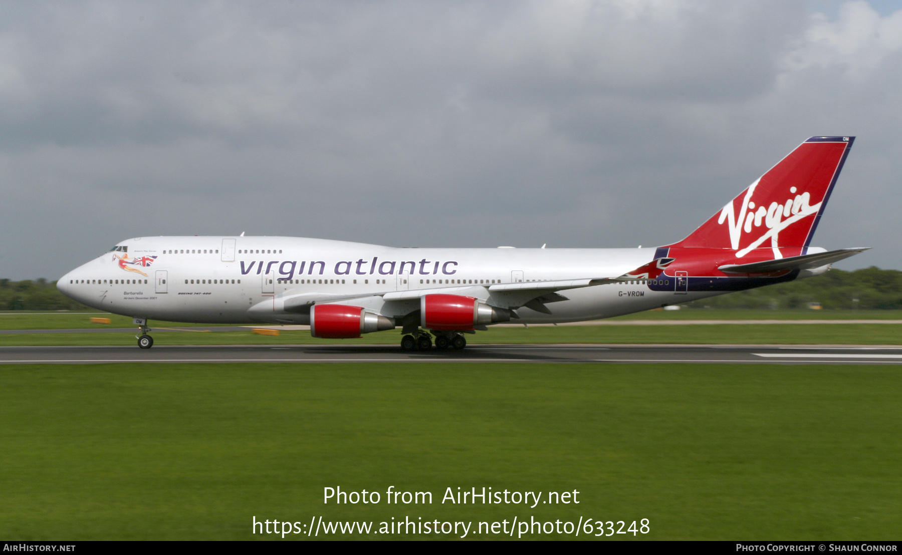 Aircraft Photo of G-VROM | Boeing 747-443 | Virgin Atlantic Airways | AirHistory.net #633248