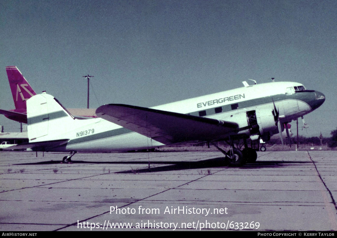 Aircraft Photo of N91379 | Douglas C-47H Skytrain | Evergreen International Airlines | AirHistory.net #633269