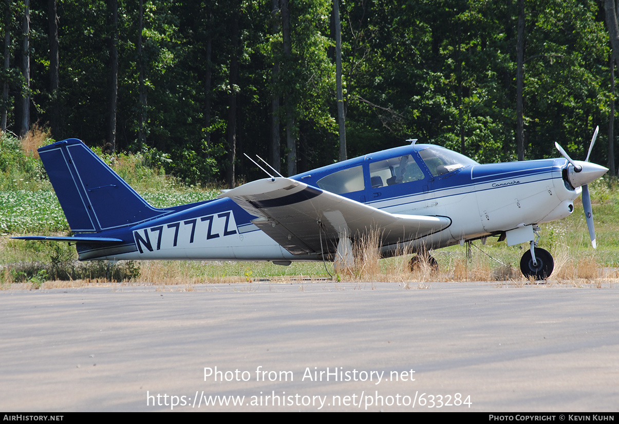 Aircraft Photo of N777ZZ | Piper PA-24-250 Comanche | AirHistory.net #633284