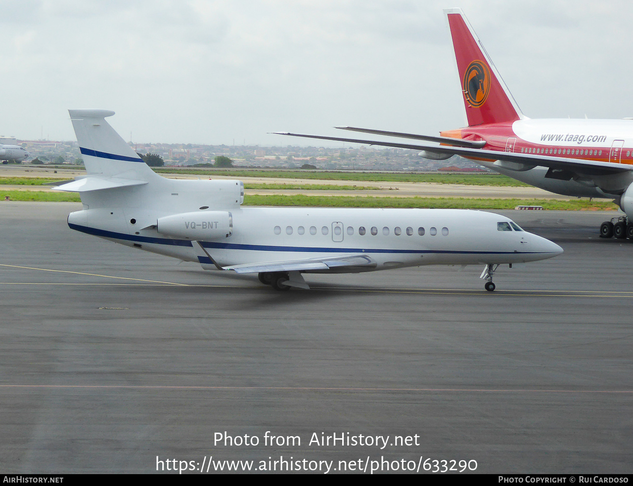 Aircraft Photo of VQ-BNT | Dassault Falcon 7X | AirHistory.net #633290